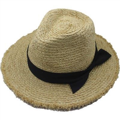 หมวก Raffia Raw Edge